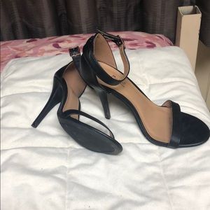 Black high heels